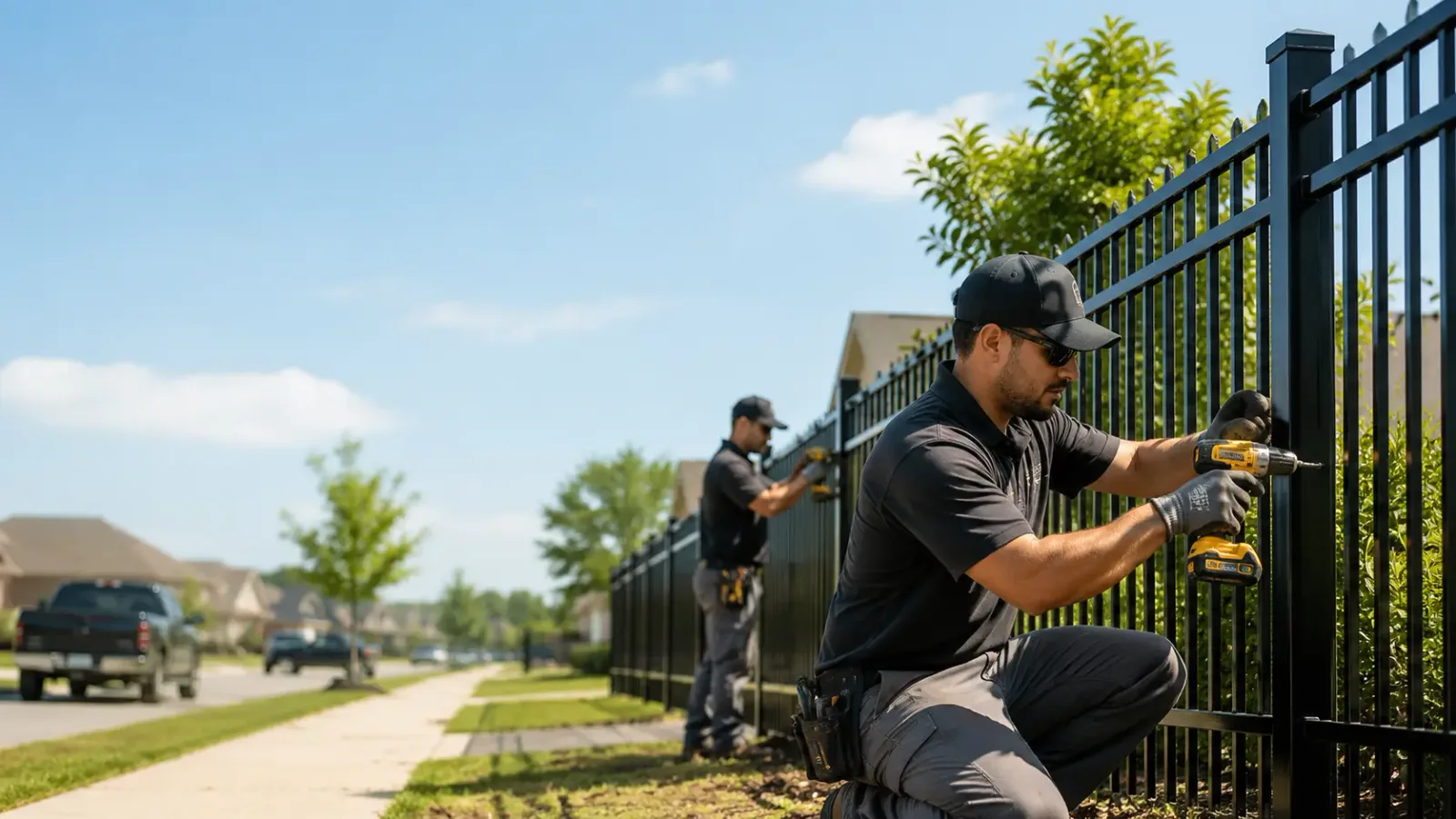 Metal Fence Installation in New Hope, AL